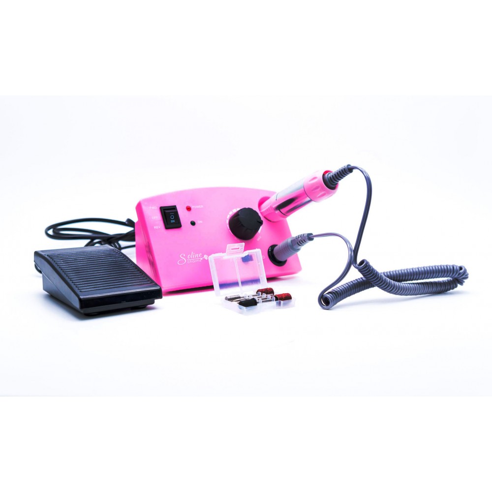 Soline LX-868-30000 об, 30 ватт, Розовый, Аппарат для маникюра
