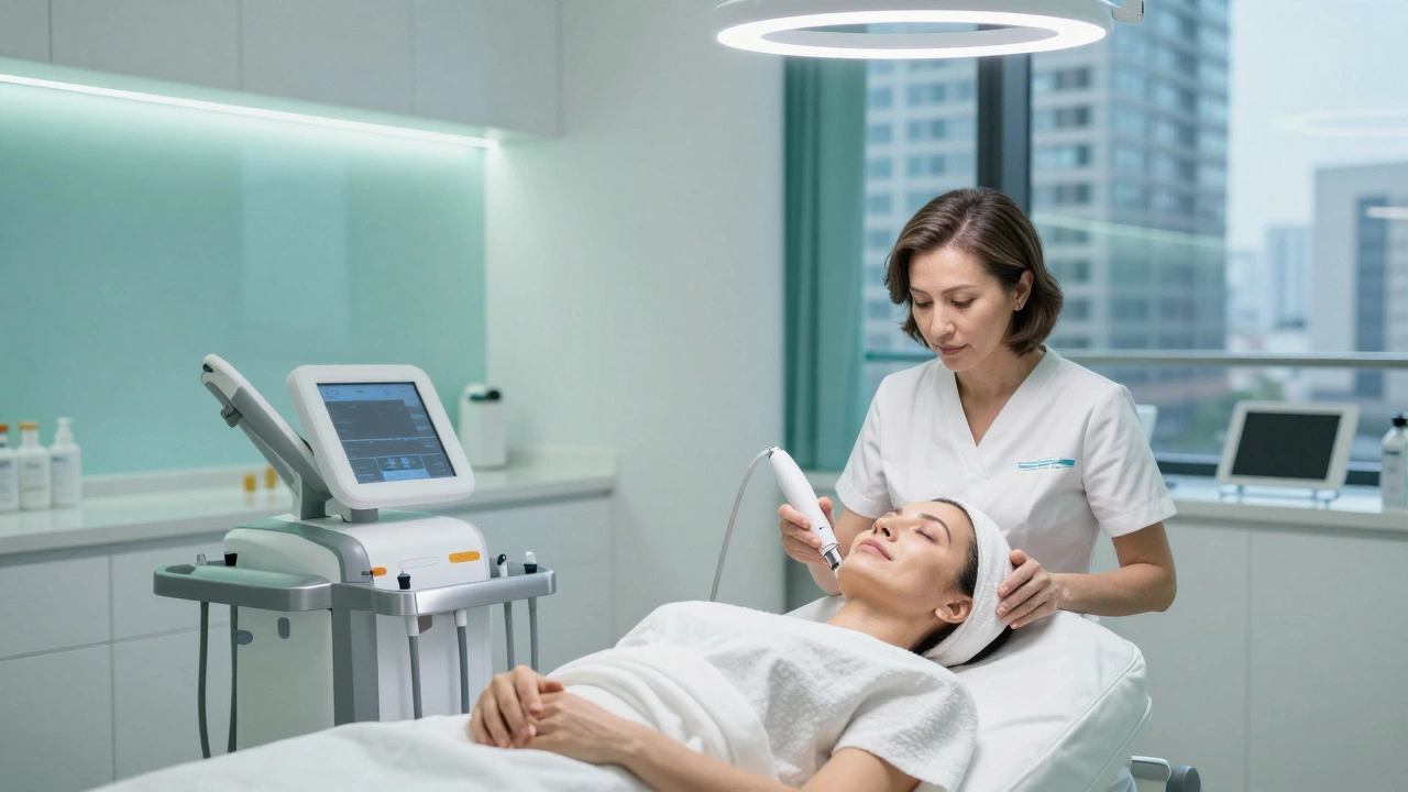 Процедура профессионального омоложения лица в современной клинике